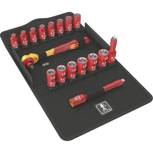 WERA Steckschlüssel-Satz Zyklop 8100 SB VDE 1 3/8" 16-teilig