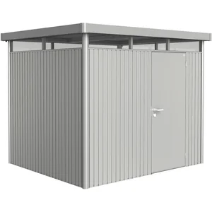 BIOHORT Gerätehaus HighLine H3 silber-metallic
