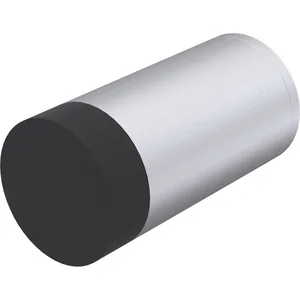 KWS Wandtürpuffer 2071, ø 30 mm, Länge 80 mm, Aluminium silber eloxiert