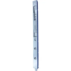 Innentürkantriegel 600 mm, Radius 8, Stahl silberfärbig (58465)