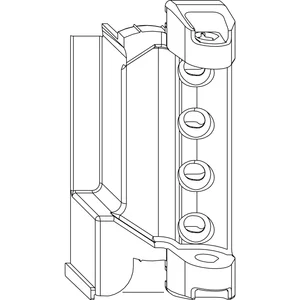MACO Scherenlager DT130 4/18-9 mm 130 kg silber links (202542)