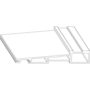 MACO Fiber-Therm Bodenschwelle Grundkörper 240, L=5000 mm, silber (466912)