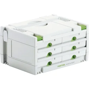 FESTOOL Schubladen Systainer SYS 3 SORT/6 Schubladen 395 x 295 x 210 mm