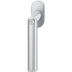FSB Fenstergriff 34 1108 81415 abschließbar ovale Rosette, Edelstahl matt
