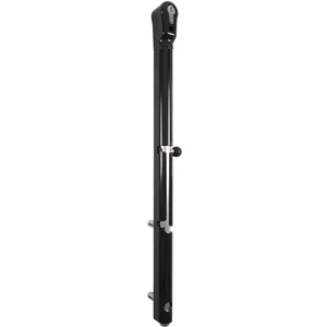 Verriegelbarer Bolzen-Stangenriegel KEYDROP,Riegel 100mm Höhenverstell. RAL9005