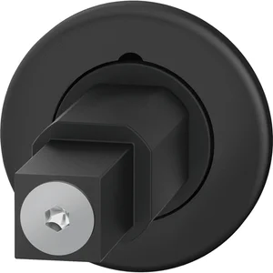 FSB Steckgriffrosette 15 1720 Mini, Türstärke 39-48 mm, Aluminium schwarz matt