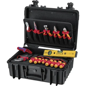 KNIPEX Werkzeugkoffer Robust23-Start Elektro 002134HLS2, 470x190x370mm 24-teilig