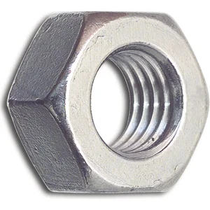 DIN934 M20 Edelstahl A4-80 Sechskantmutter, gleitmobeschichtet transparent