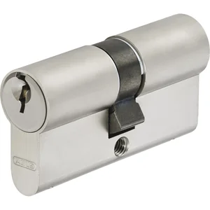 ABUS Einbaudoppelzylinder A93 verschiedensperrend 30/35 mm vernickelt matt