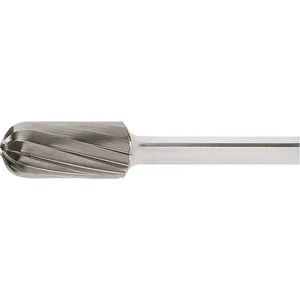 LUKAS HM-Frässtift Form C Walzenrund Kopf ø 12 mm L 25 mm Zahnung1 f. Kunststoff