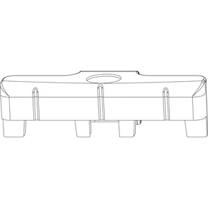 MACO Schließteil HG PVC 12/20-13, KBE/KÖMMERLING/TROCAL 76, silber (364184)