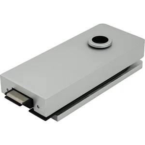 Schloss Studio 1121 unversperrbar, Glas 8 mm, Alu silber eloxiert (10.150)