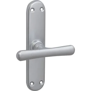 GRUNDMANN Fenstergriff ELEGANT 520 - gerade, 7x35, Messing verchromt satiniert