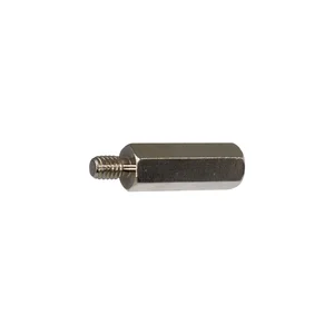 Distanzhalter M 3x 8 Innen-/Aussengewinde Messing vernickelt