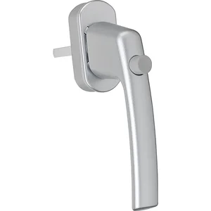 MACO Fenstergriff TRESOR, Sperrknopf, VK 7 x 35 mm, Alu silber eloxiert