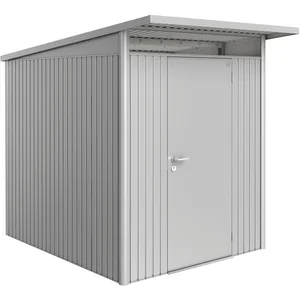 BIOHORT Gerätehaus AvantGarde A2 silber-metallic