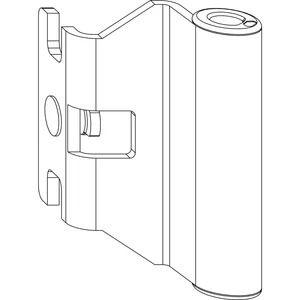 MACO Bandwinkel DTuni 4/18- 9 u. 12/18- 9 mm 160 kg silber (202534)