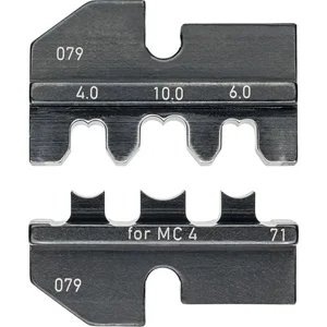 KNIPEX Crimpeinsatz 974971, Solar-Steckverbinder MC 4 (Multi-Contact) 4-10 mm²
