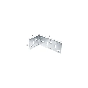 Positionswinkel easy-fix 200 mm verzinkt-blau