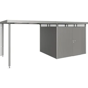 BIOHORT Seitendach HighLine H3 quarzgrau-metallic