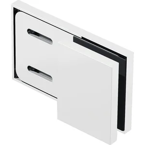 DORMA-Glas Längsverbinder 180° Glas-Wand MORANO S1,S1XL/TANORA S1,S2,verchromt