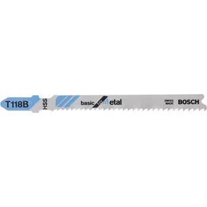 BOSCH Stichsägeblatt T118B Metall - 100 Stück