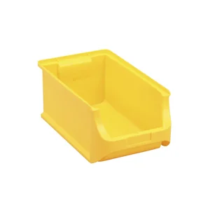 ALLIT Sichtlagerkasten Größe 4 Farbe gelb 355 x 205 x 150 mm