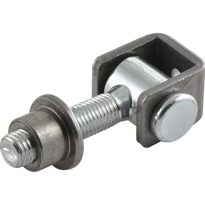 Anschweißband verstellbar, Typ C, Stahl blank/verzinkt M 16