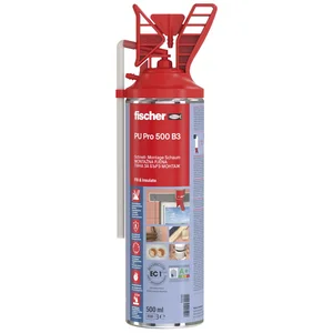 FISCHER 1K-Schnellmontageschaum/Brunnenschaum PU 1/500 B3, - 30L Ausbeute