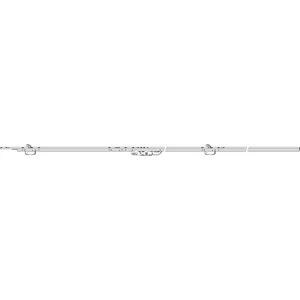 MACO HS Hakengetriebe PZ DM 37,5, FFH 1835-2560 mm, Alu silber eloxiert (224158)