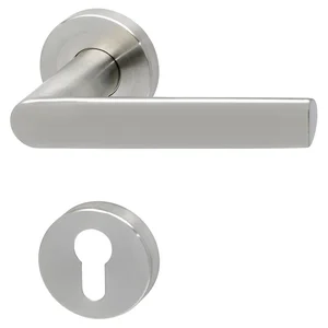 SOLIDO Drückergarnitur DOVER - auf Rosette PZ, 38 - 45, Edelstahl matt FH