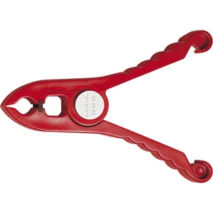 KNIPEX Klammer 9864 zu VDE-Abdecktuch, Kunststoff glasfaserverstärkt, isoliert