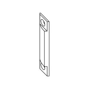 MACO Anpressverschluss VV, Rahmenteil, 12 mm Falzluft (43789)