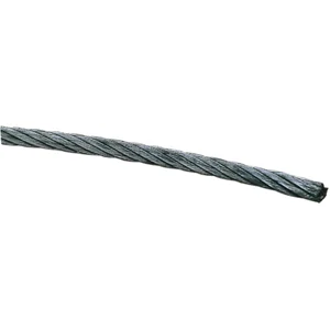 Drahtseil DIN3060 ø 8 mm 6x19 Litzen + 1 FE verzinkt
