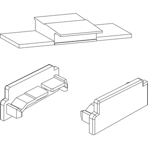 GU Thermostep 164 Zubehör-Beutel A zu P1634, TS 56-68, Schema A/C, schwarz