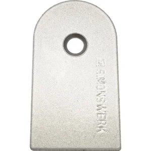 SIMONS Abdeckplatte für Türband TECTUS TE 240 3D, Rahmenteil, silber