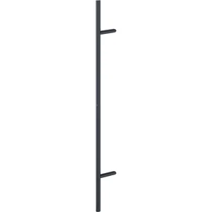 HOPPE Türgriff E5012 - 1400/1000 mm, Edelstahl schwarz matt