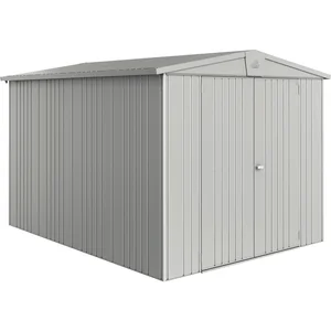 BIOHORT Gerätehaus Europa 6 silber-metallic