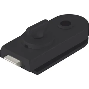 Schloss Studio Rondo WC m.Riegelolive, schwarz matt RAL 9005 (10.206)