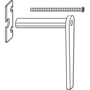 WINKHAUS Pilot/autoPilot Griff GZ.0-55 für Stulpflügelgetriebe, silber