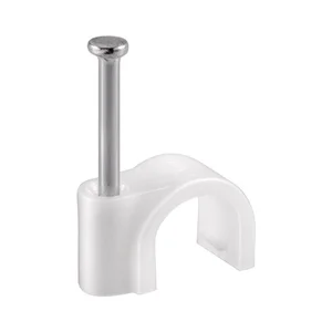 Nagelschelle 6 mm Kunststoff weiß