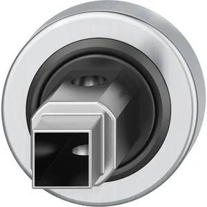 FSB Fenstergriff Adapter-Rosette rund, Edelstahl matt