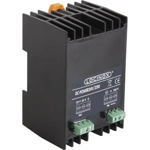 Stromversorgung 24/25 V DC, 25 Watt, Aluminium Tresorgehäuse