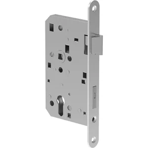 ECO Fluchttürschloss GBS 93 2-flg. Funktion B einwärts,Rundstulp 24,PZ 65 rechts