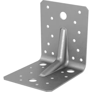 GH Winkelverbinder 90/100 mit Steg / 105x105x90x2 - Stahl fvz Greenline