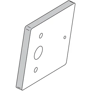 SALTO Distanzplatte für Schrankschloss XS4-Locker