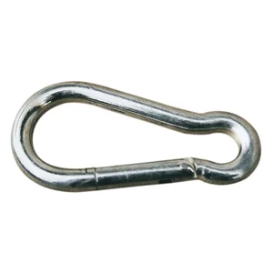 Feuerwehr-Karabiner verzinkt ähnl. DIN5299C 4/ 40