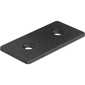 FATH Abdeckkappe für Profile 40 x 80 mm anschraubbar schwarz
