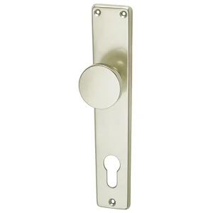 Knopflangschild WG 2000 - PZ 88, Aluminium neusilber eloxiert