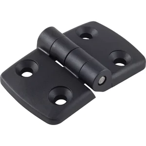 FATH Scharnier Kunststoff 40 / 40 schwarz Nut 8